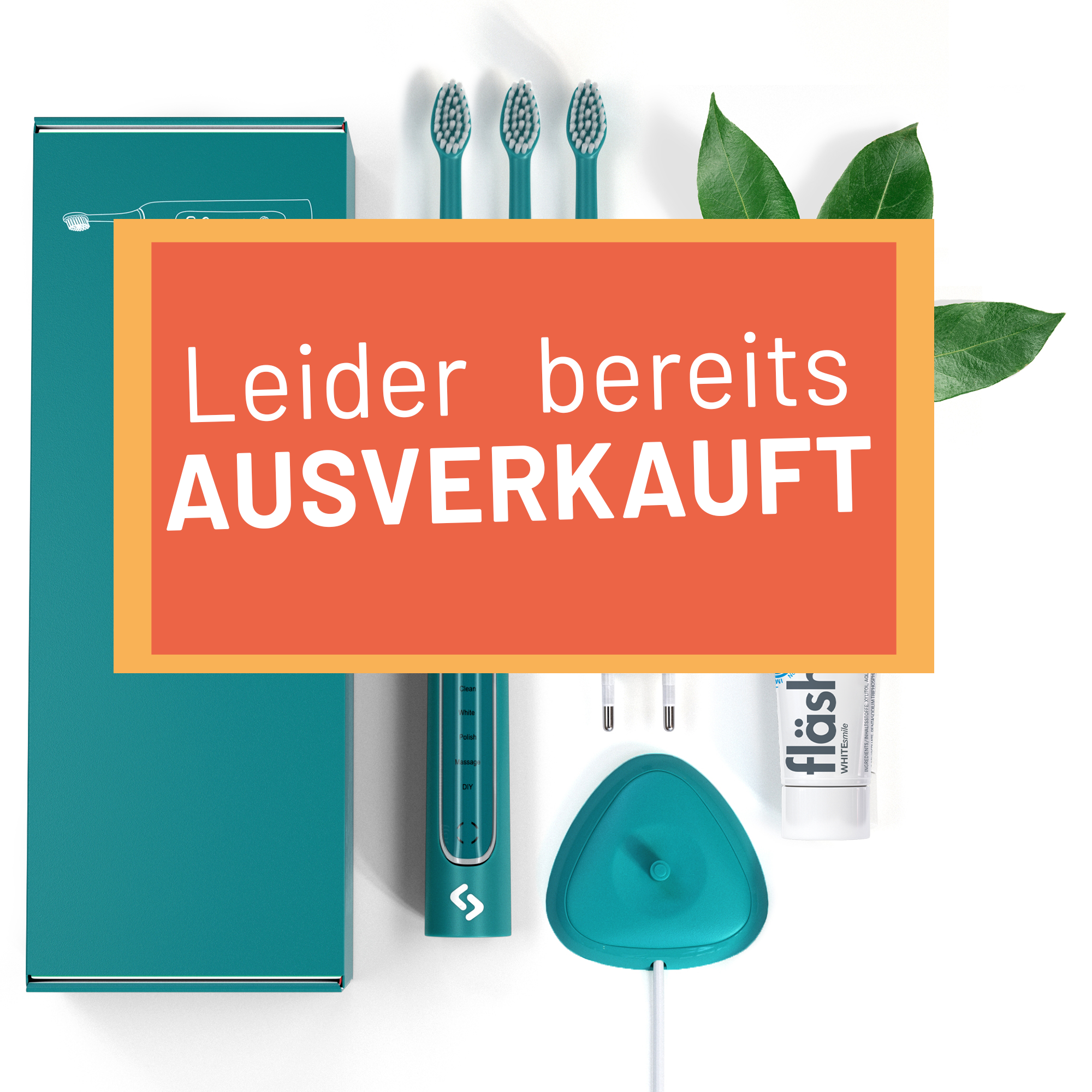 STRÄIGHT SCHALLZAHNBÜRSTE