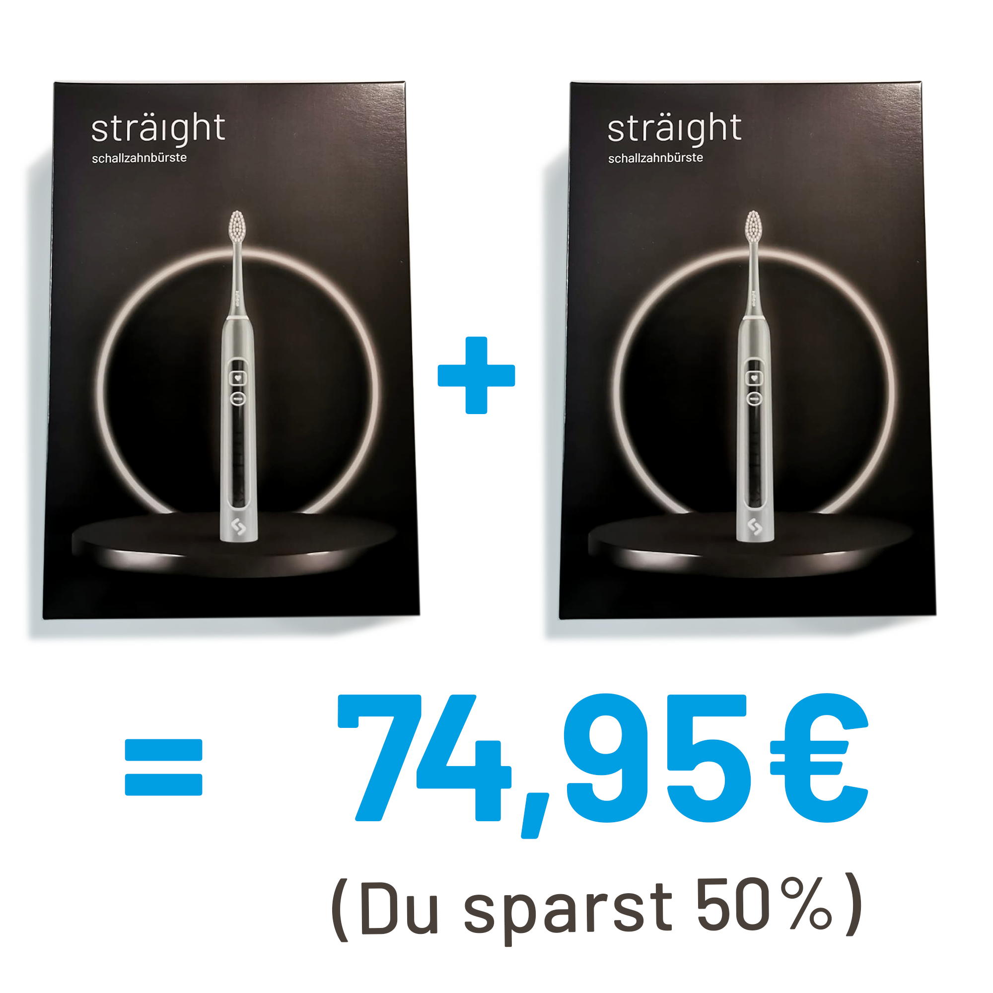 STRÄIGHT SCHALLZAHNBÜRSTE